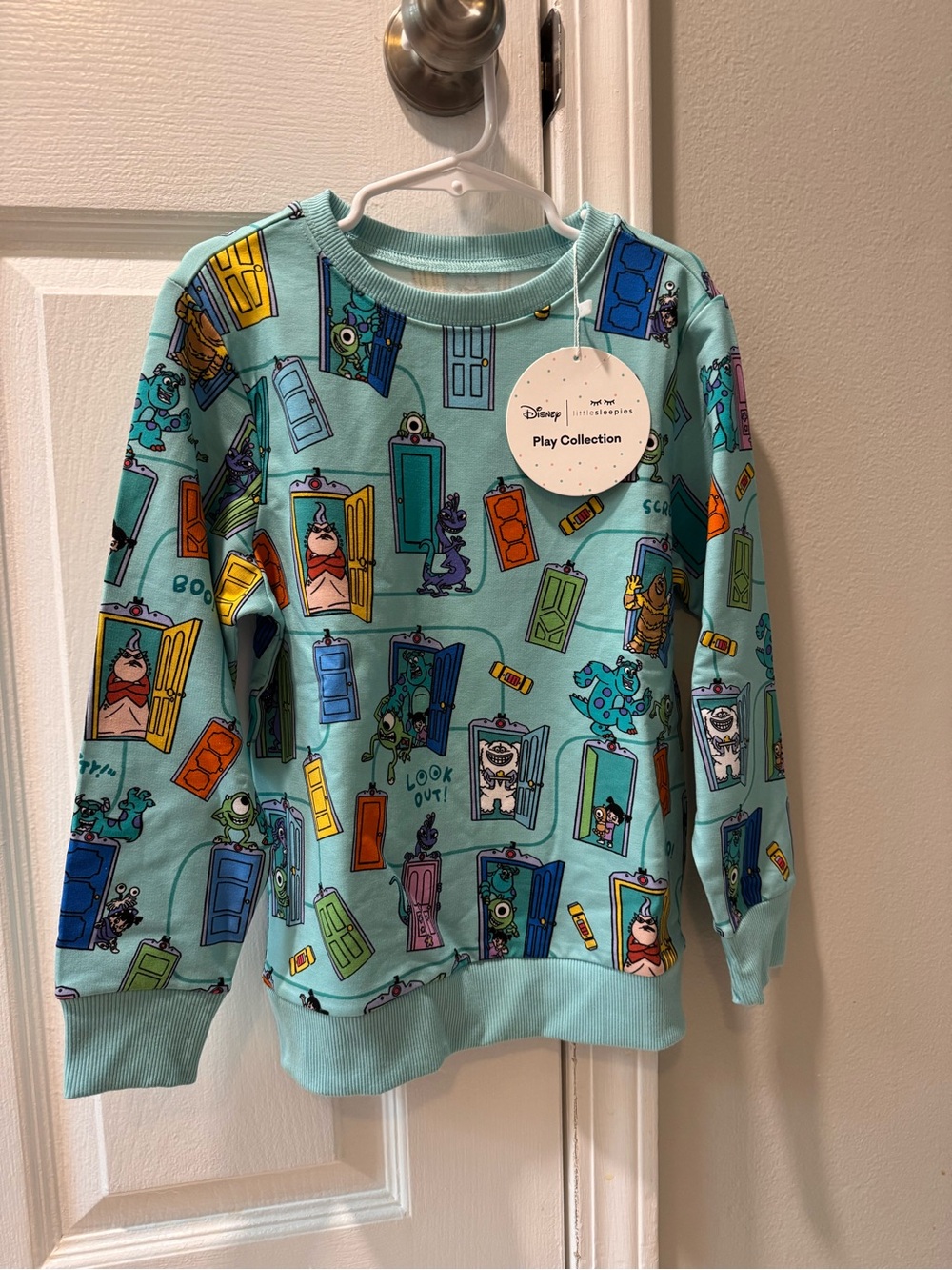 Little Sleepies Monsters Inc Crewneck NWT